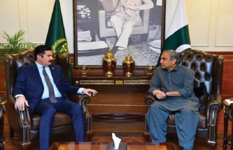 Governor KP, Mohsin Naqvi confer on peace and stability in the province