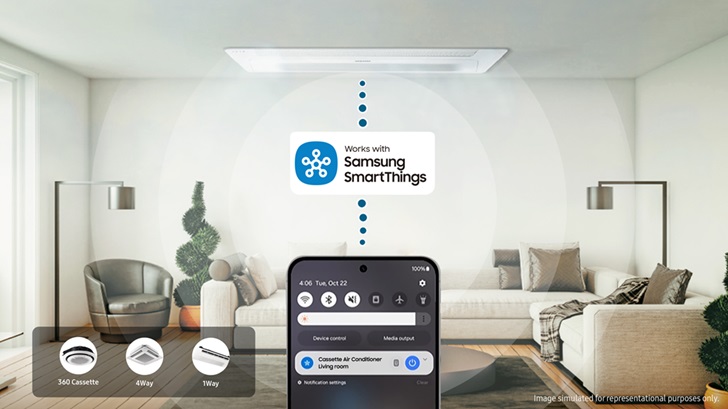 Samsung Launches Made-in-India WindFree™ Cassette ACs for Smarter, Energy-Efficient Cooling – Samsung Newsroom India