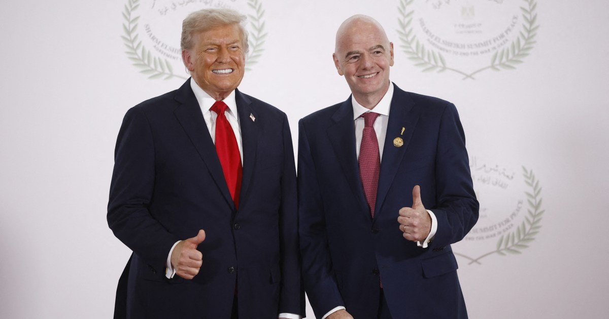 Why was FIFA President Infantino with Trump at Gaza peace summit in Egypt? | Football News