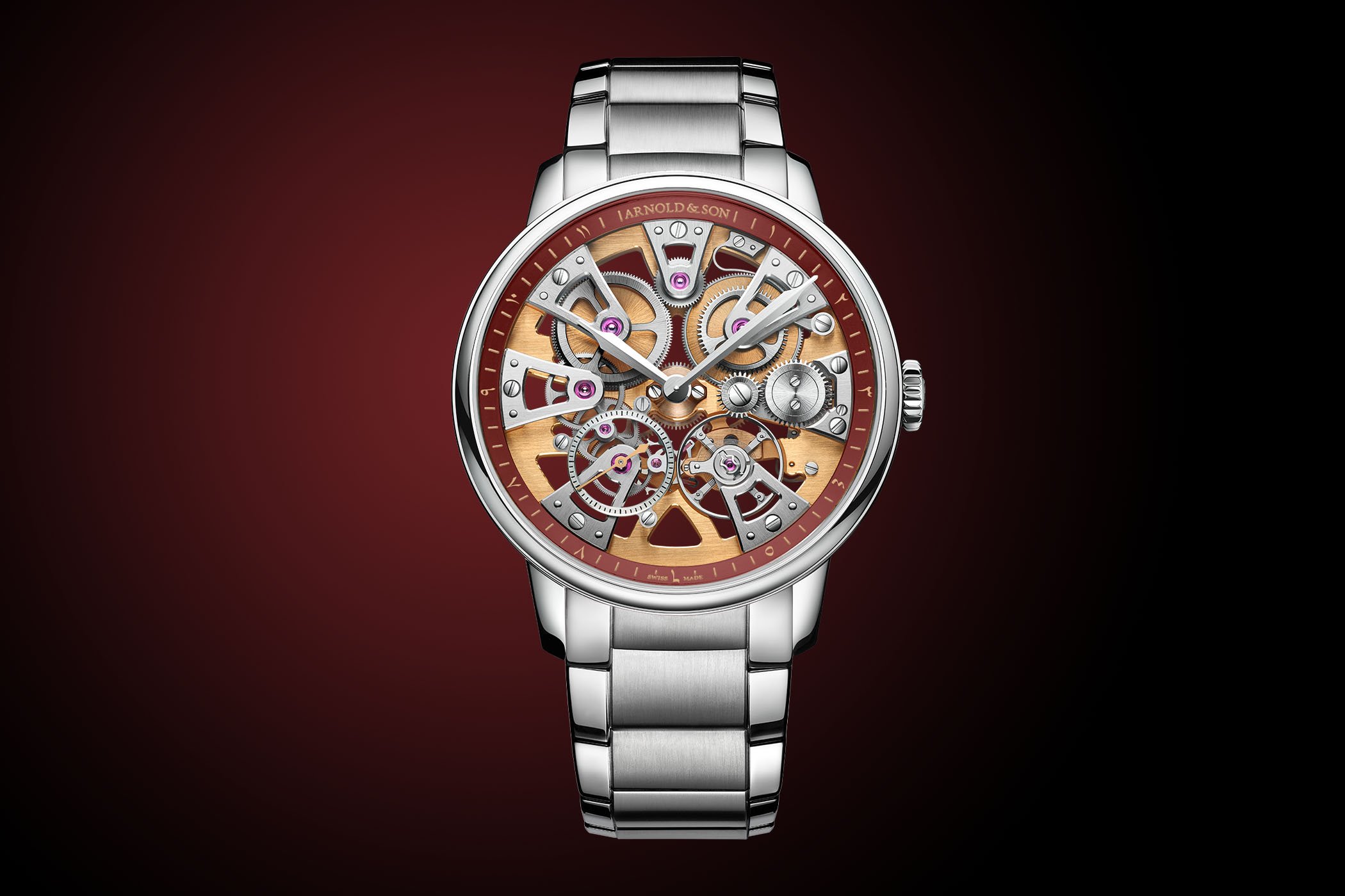 Introducing the Arnold & Son Nebula 40 Steel Ahmed Seddiqi 75th Anniversary Edition