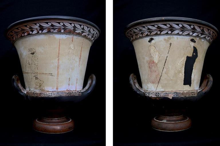 Ancient Greek Vases Were Decorated With Gypsum, Researchers Say