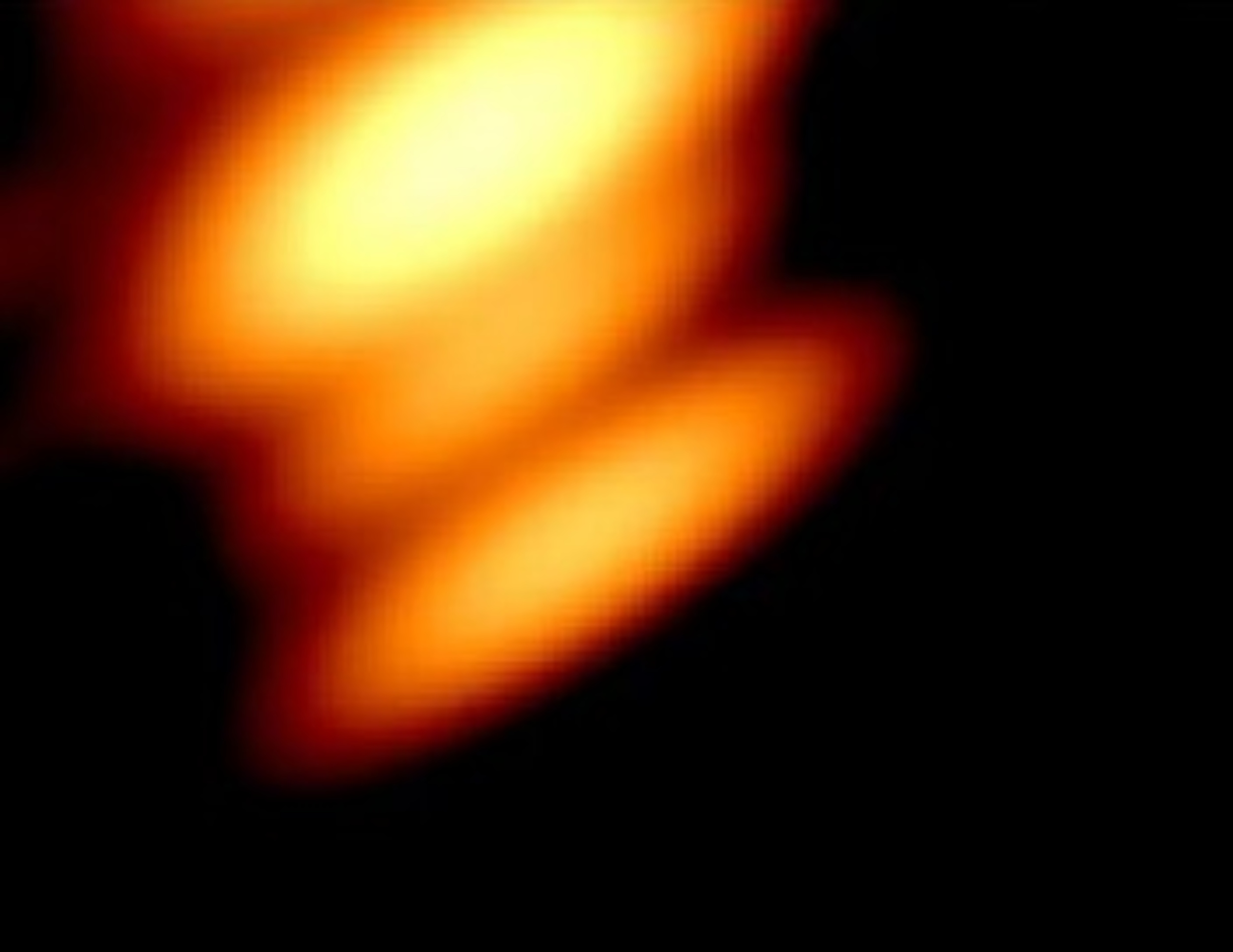 Scientists capture two black holes orbiting each other for first time