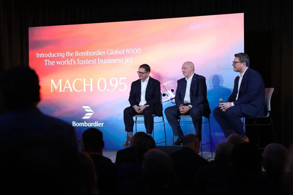Bombardier Global 8000, The World’s Fastest Business Jet, Gets Even Faster with a New Top Speed of Mach 0.95