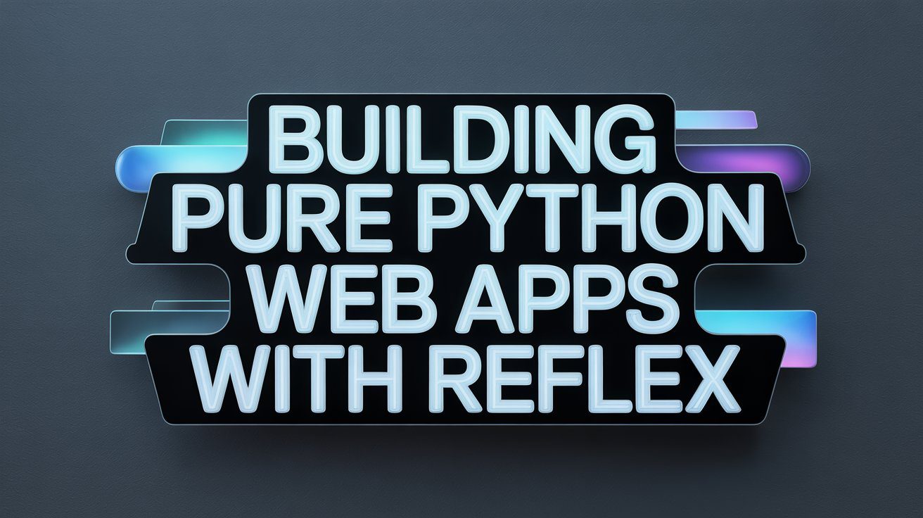 Building Pure Python Web Apps with Reflex