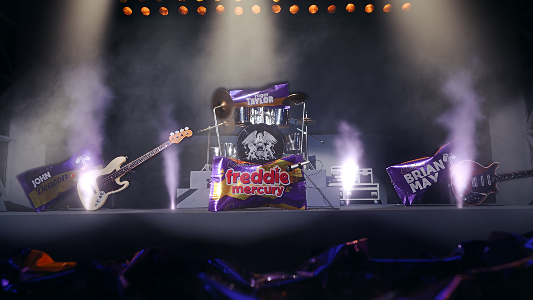 Cadbury Reimagines Iconic Teams, Bands and Figures as Heroes Chocolates
