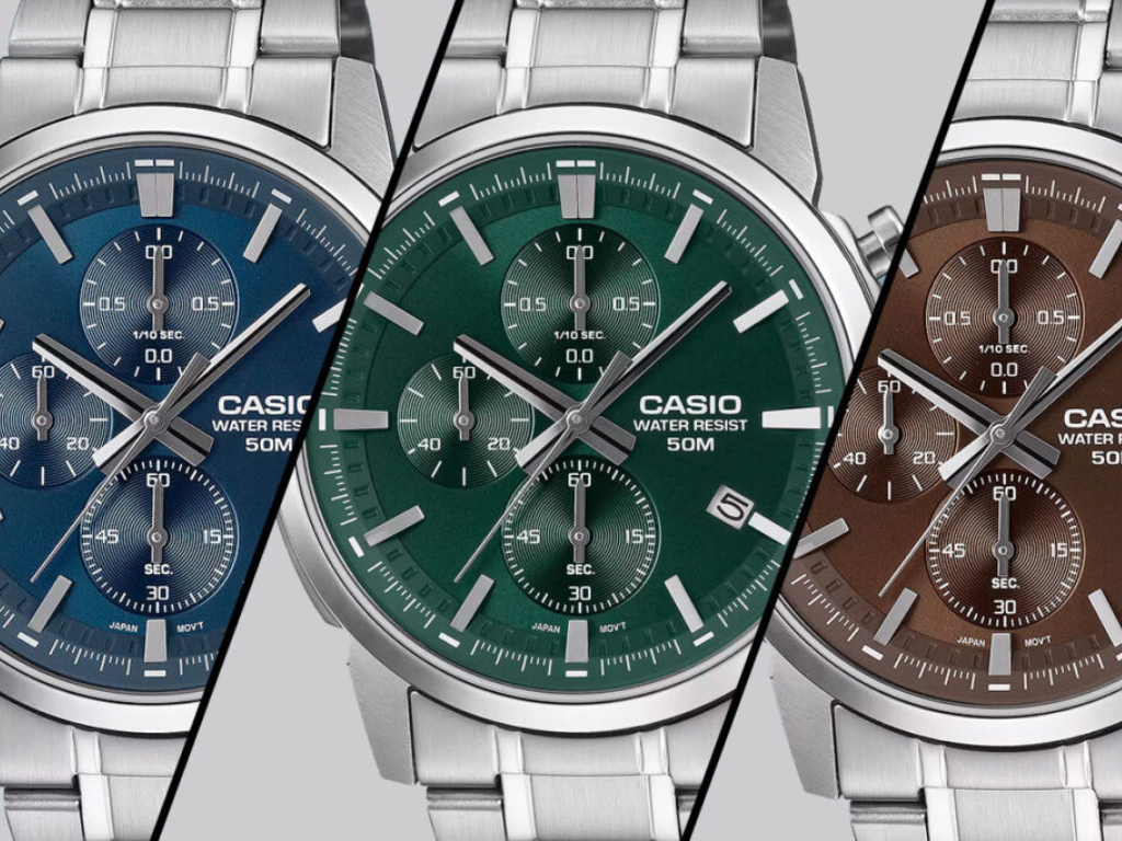 New Casio MTP-E510D metal watches with Edifice-like design arrive