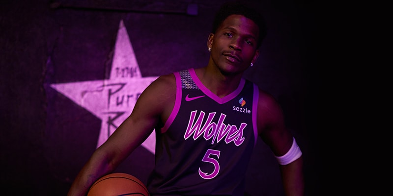 Timberwolves Run It Back with Prince-Inspired Nike City Edition Uniforms in Partnership with Prince’s Paisley Park Enterprises – NBA