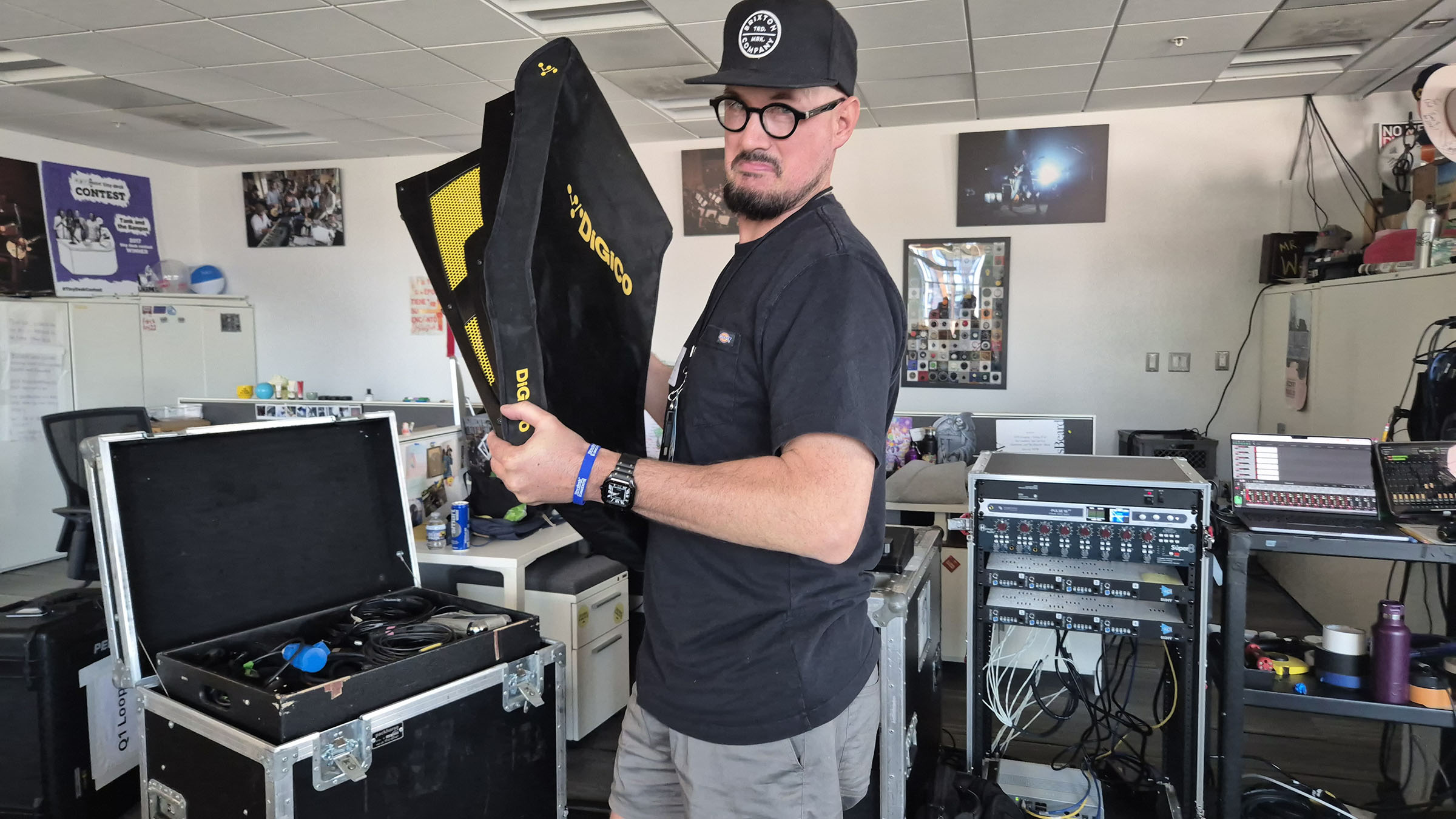 Ed Sheeran Takes DiGiCo’s New Quantum112 Flypack Mixer on its Maiden Flight