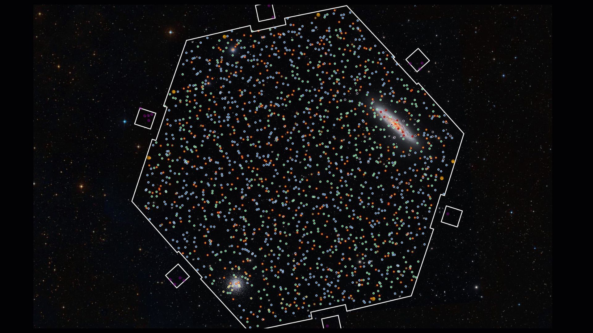 1st cosmic view from 4MOST looks pure sci-fi photo of the day for Oct. 28, 2025