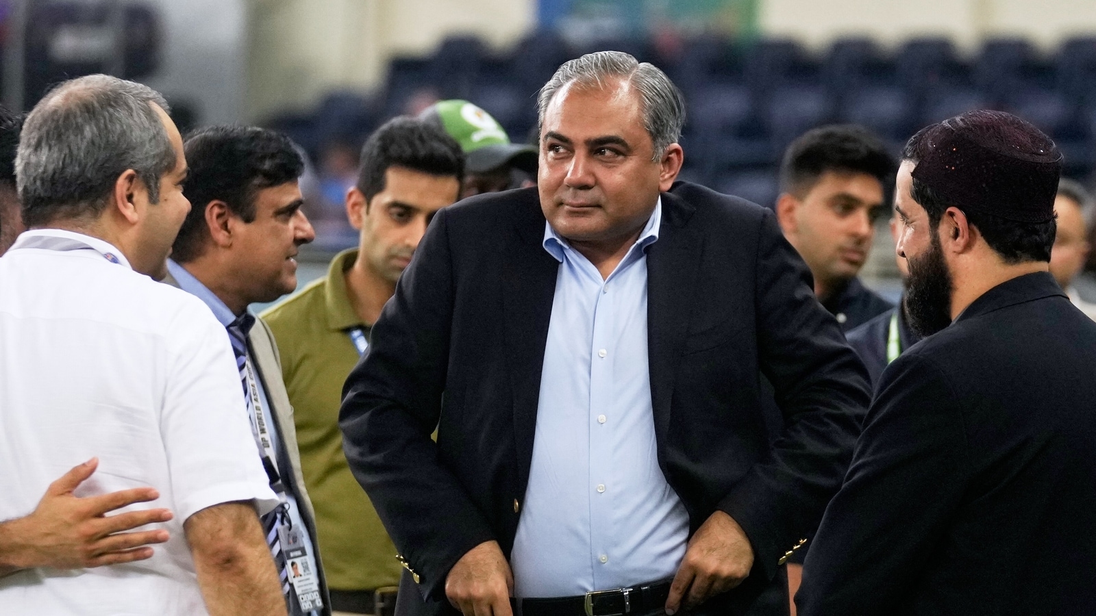 Mohsin Naqvi hogs limelight again, gives pep talk to under-fire Pakistan ahead of South Africa Tests