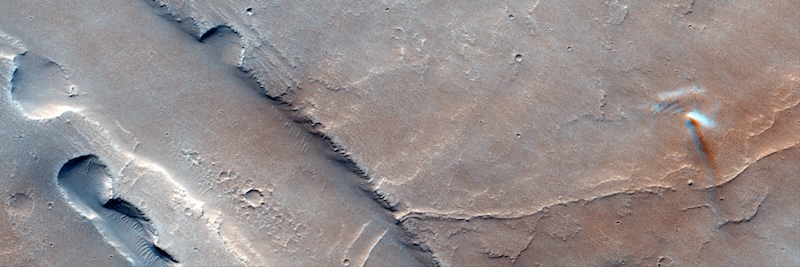 Dancing dust devils on Mars trace raging winds