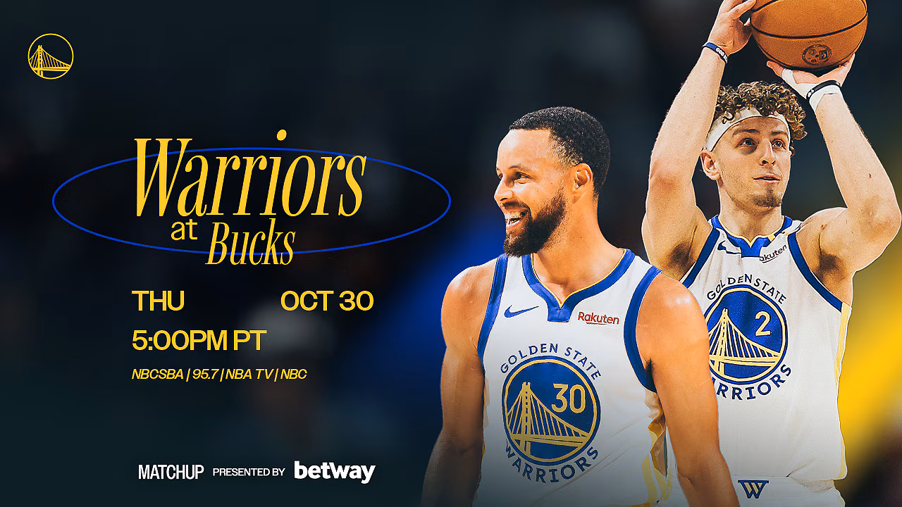 Game Preview: Warriors at Milwaukee Bucks – 10/30/25 – NBA
