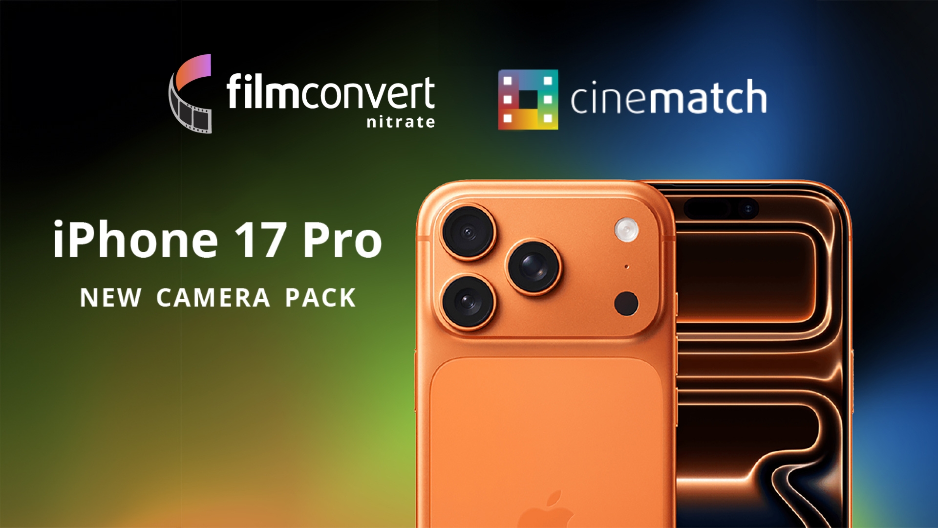 FilmConvert Nitrate and CineMatch Now Support iPhone 17 Pro