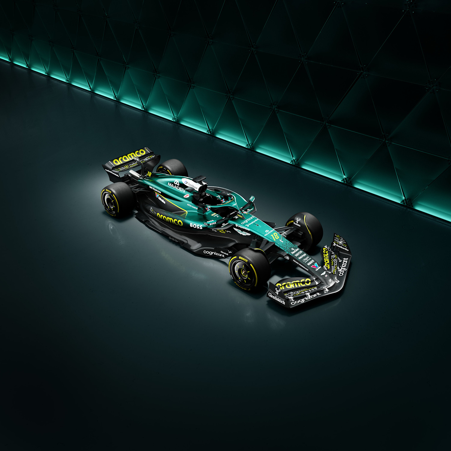 Aston Martin Aramco unveil first-ever bespoke livery