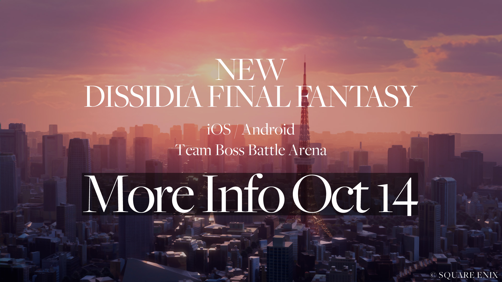 Square Enix teases a new Dissidia Final Fantasy title for iOS/Android