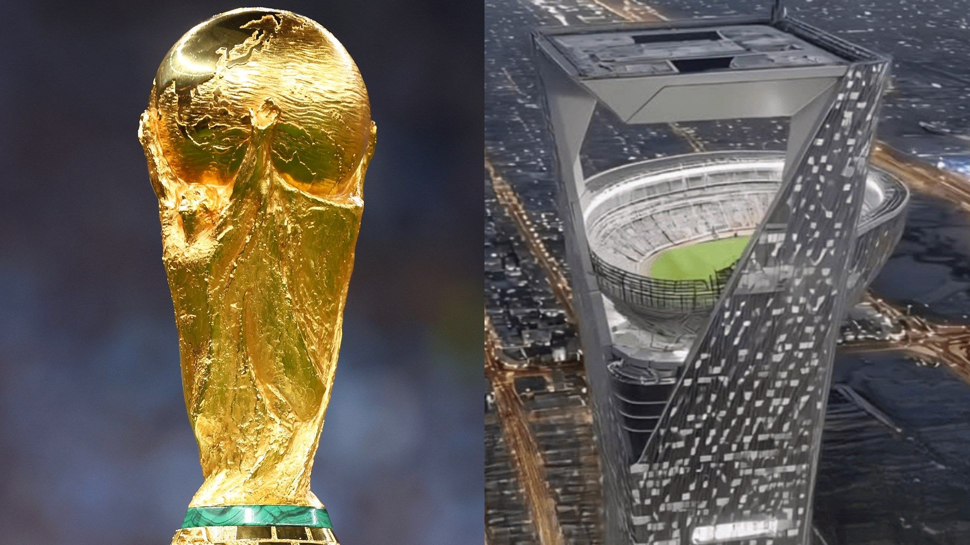 World Cup stadium set to be built on top of skyscraper as Saudi Arabia rolls out plans for 15 ‘cutting-edge’ arenas