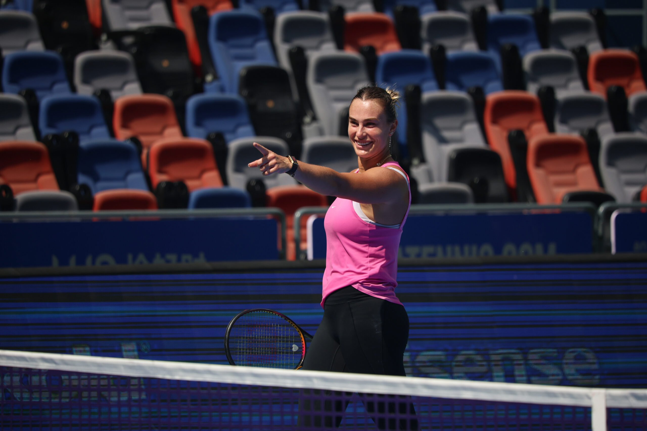 With Sabalenka’s Greek getaway over, her Wuhan fortress awaits