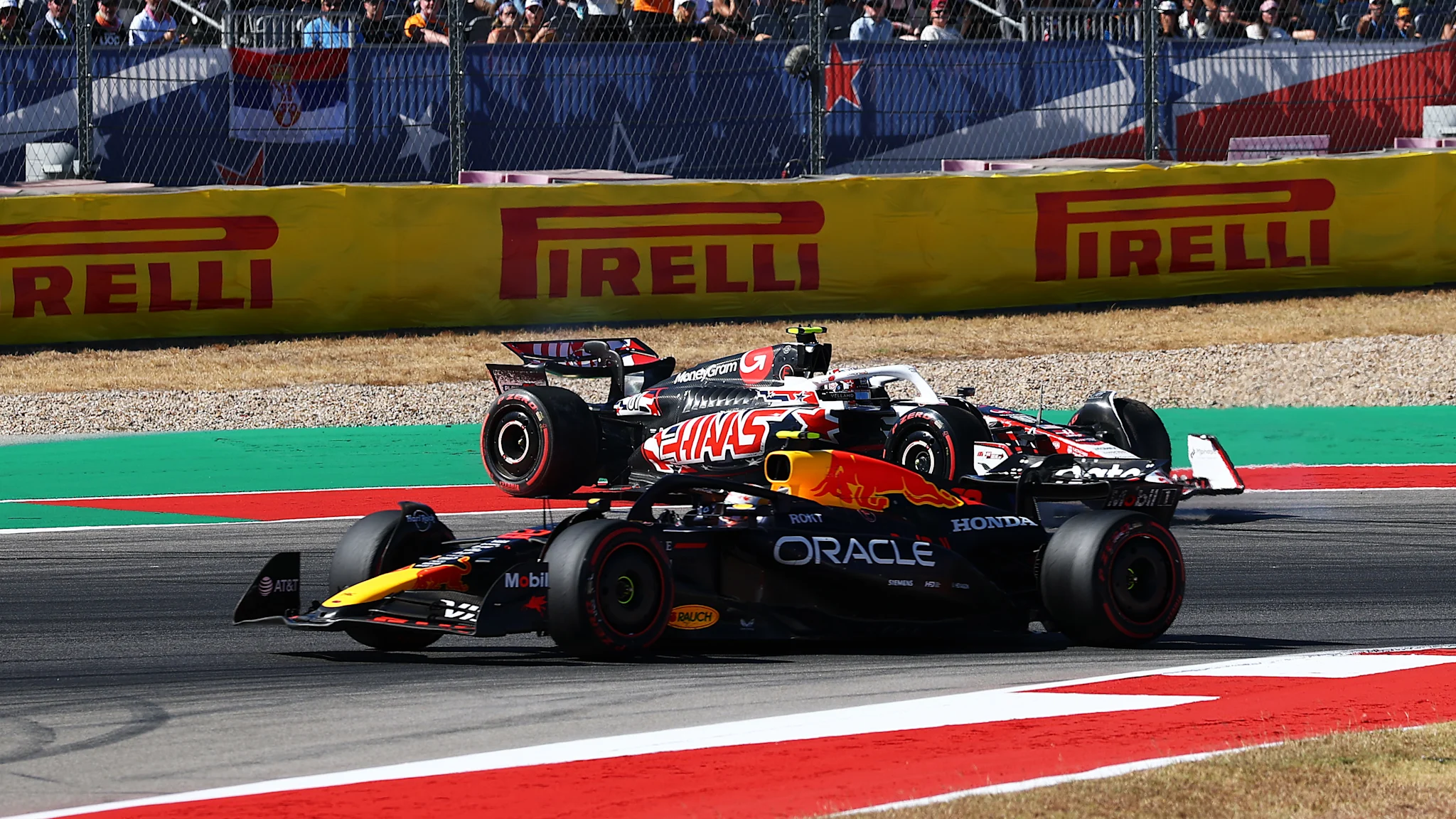 ‘I felt what he did was very dangerous’ – Ollie Bearman and Yuki Tsunoda at odds over United States Grand Prix clash