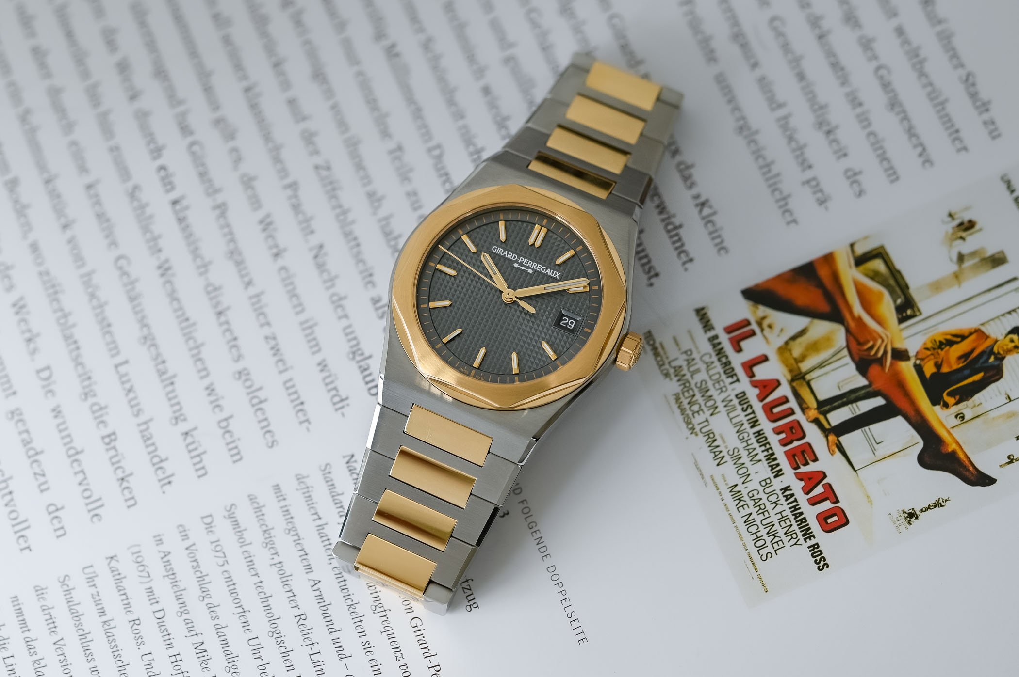 The New Girard-Perregaux Laureato Fifty, and The History the Collection