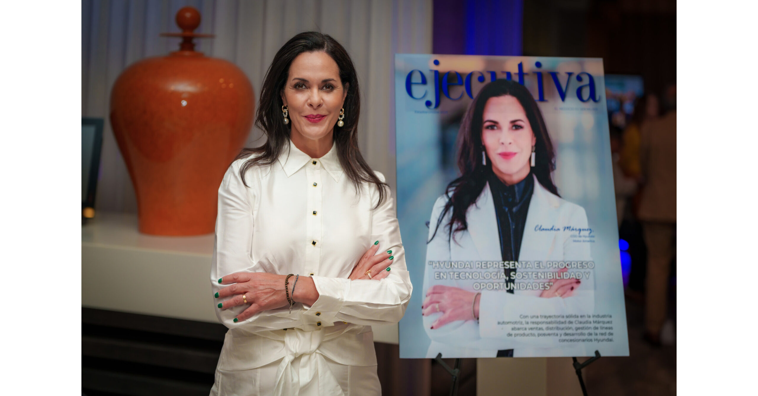 Hyundai COO Claudia Marquez Named Top Corporate Entrepreneur by Negocios & Ejecutiva