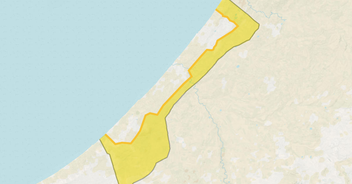 Map of Gaza shows how Israeli forces will withdraw under ceasefire deal | Israel-Palestine conflict News
