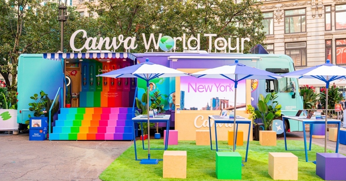 Canva Hits the Road for a Global Creativity Tour