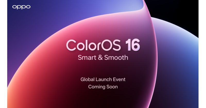 OPPO ColorOS 16 Set for Global Unveil: A New Era of Smoothness, Intelligence, and Seamless Connectivity