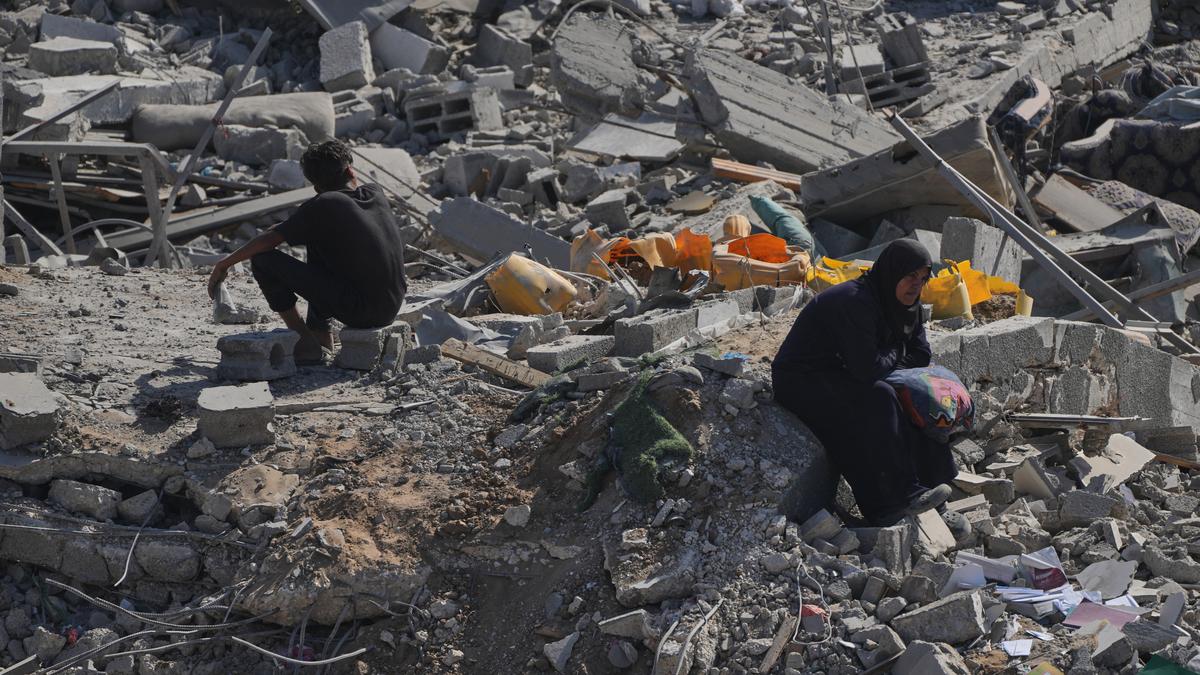 Palestinians find Gaza City in ruins as Hamas warns tough talks ahead