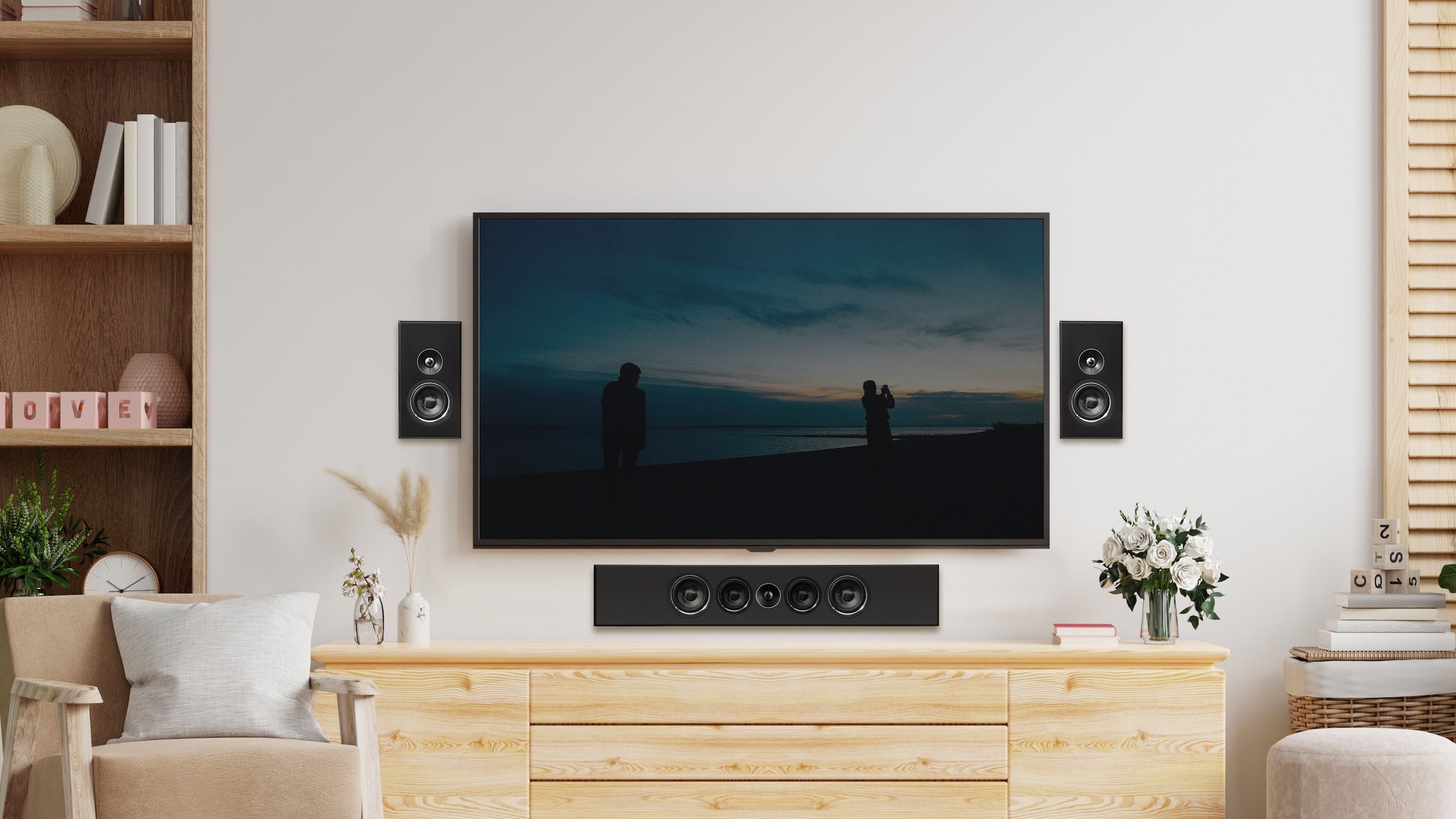 PSB’s new wall-mounted speakers and sub want to be your next home cinema setup