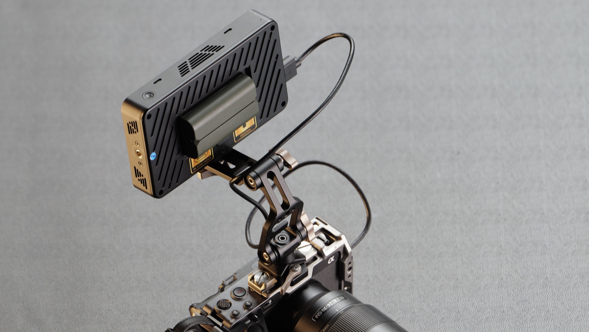 Tilta Extended Pro Monitor Mount Arrives With Double-Hinge Height Adjustments And SmallHD-Compatible Pins