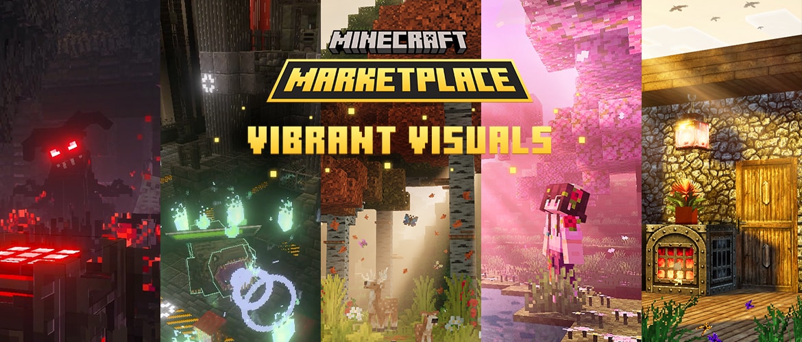 Vibrant Visuals in Minecraft Marketplace
