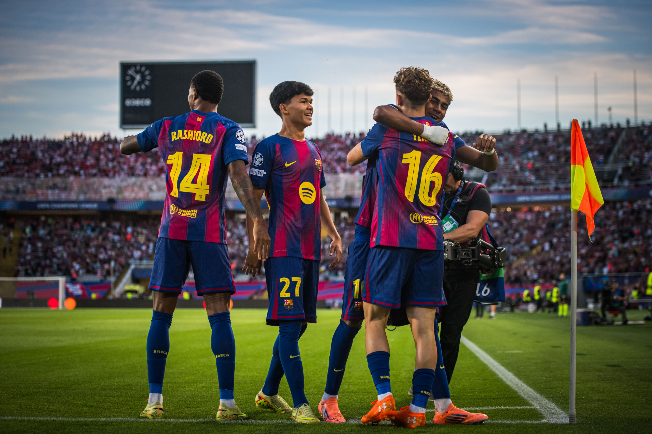 Six goals ahead of the Clásico