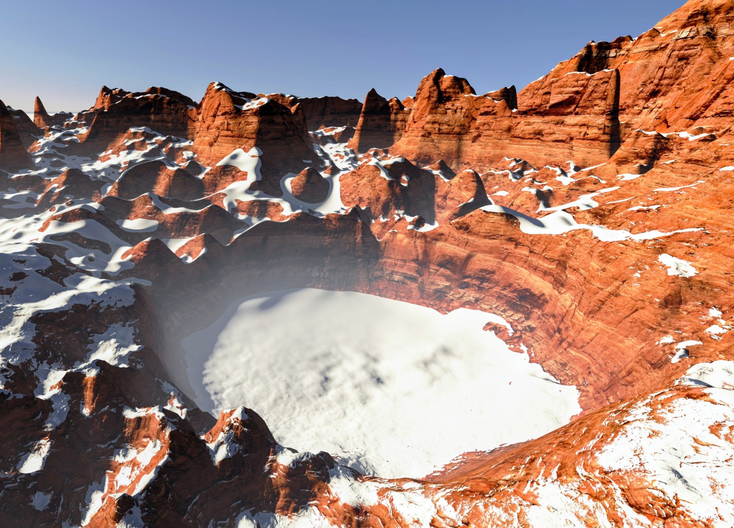 Mars ice could preserve signs of ancient life for 50 million years