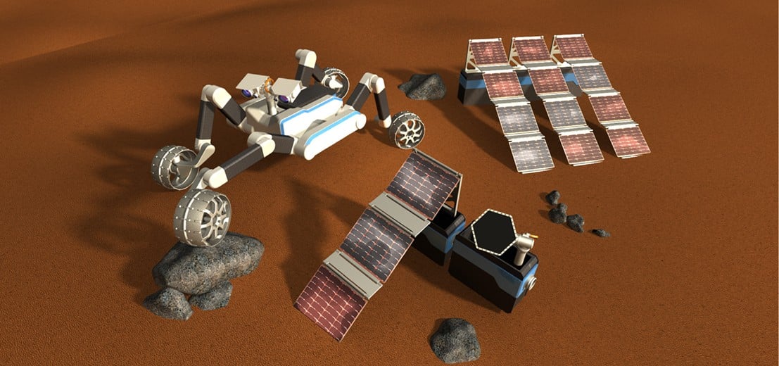 Modular Robots Could Both Explore Off-World And Build Infrastructure