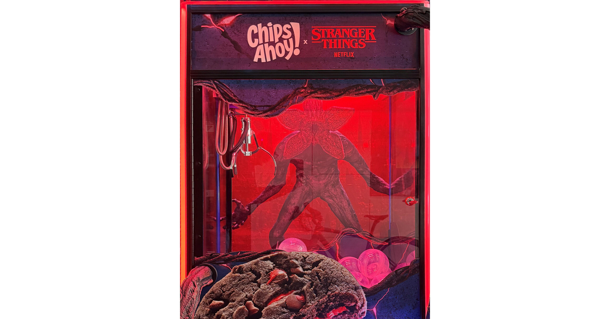 The CHIPS AHOY! Brand Serves Up Fan Fun with the CHIPS AHOY! Cookie x Stranger Things Claw Machine Giveaway
