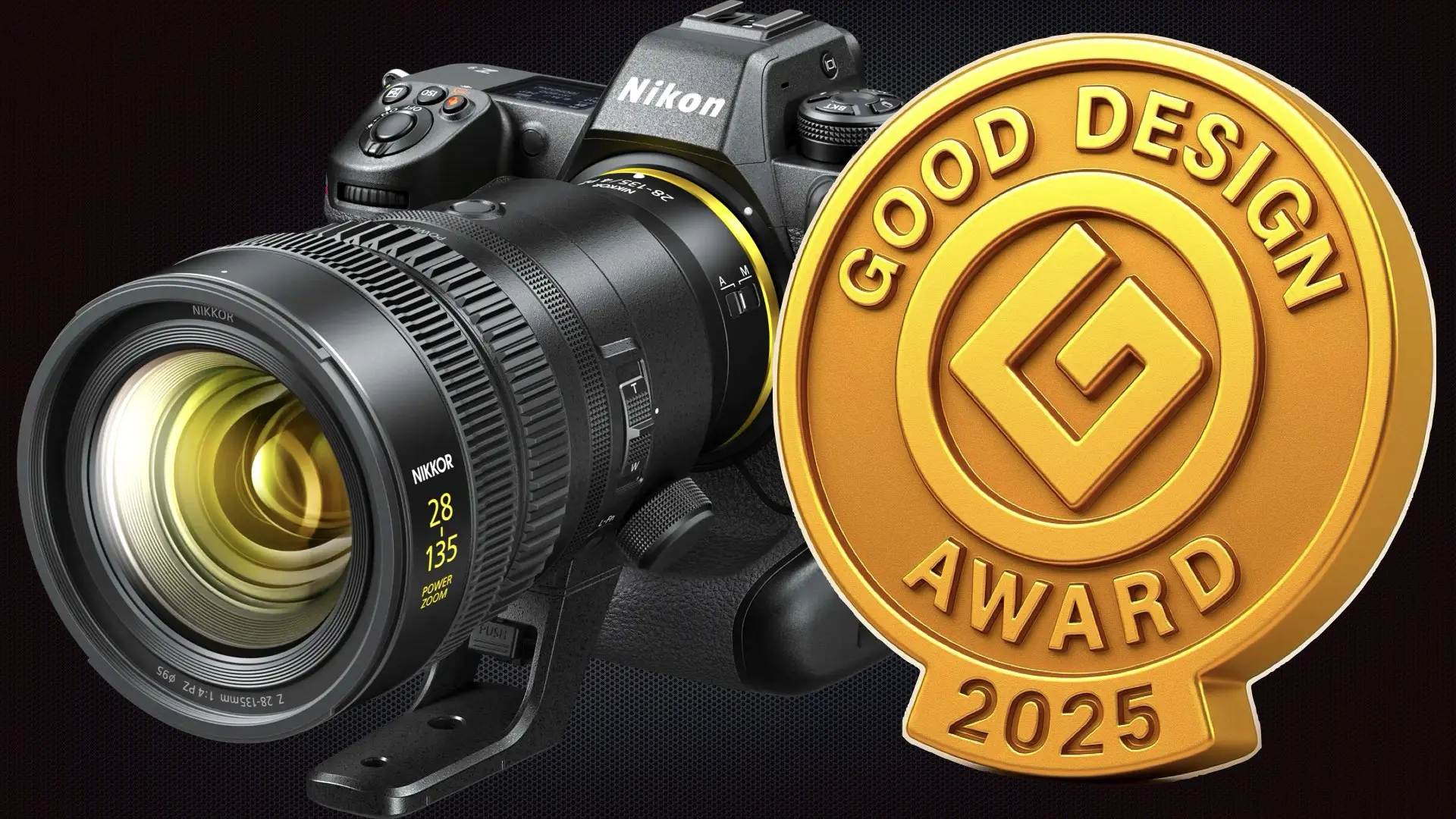 NIKKOR Z 28-135mm f/4 PZ Wins 2025 Good Design Award for Its Cinematic Precision