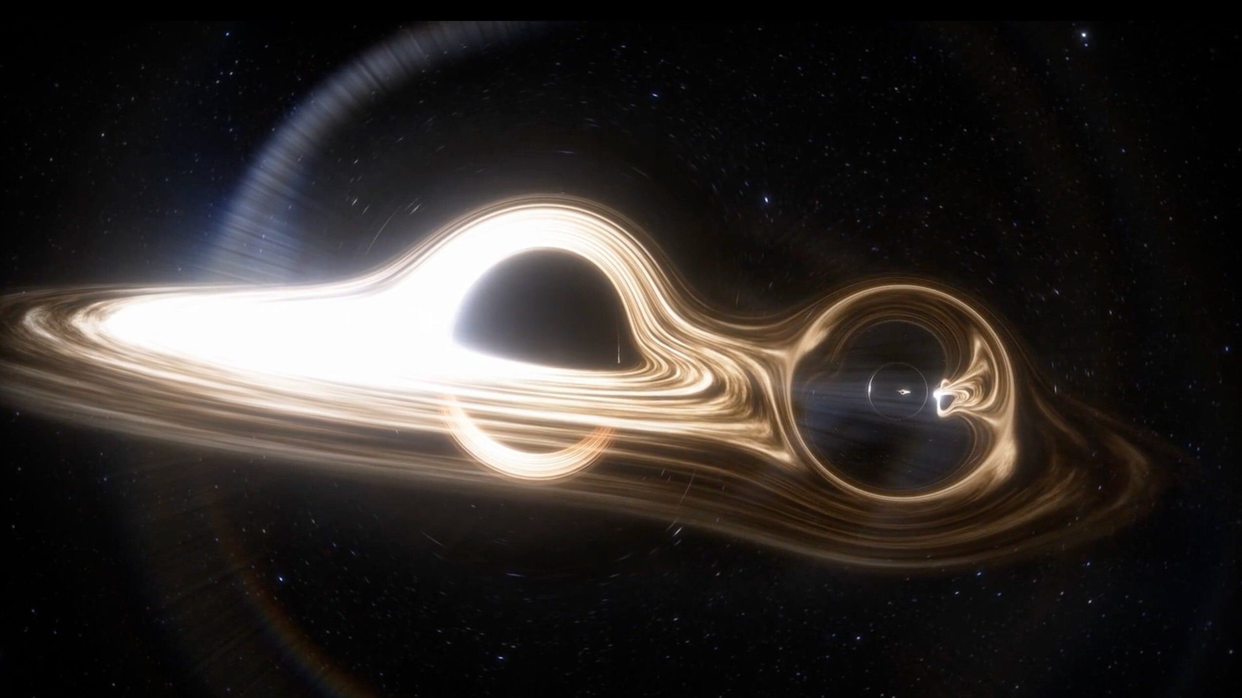 Visual confirmation: Groundbreaking image shows two black holes orbiting each other for first time