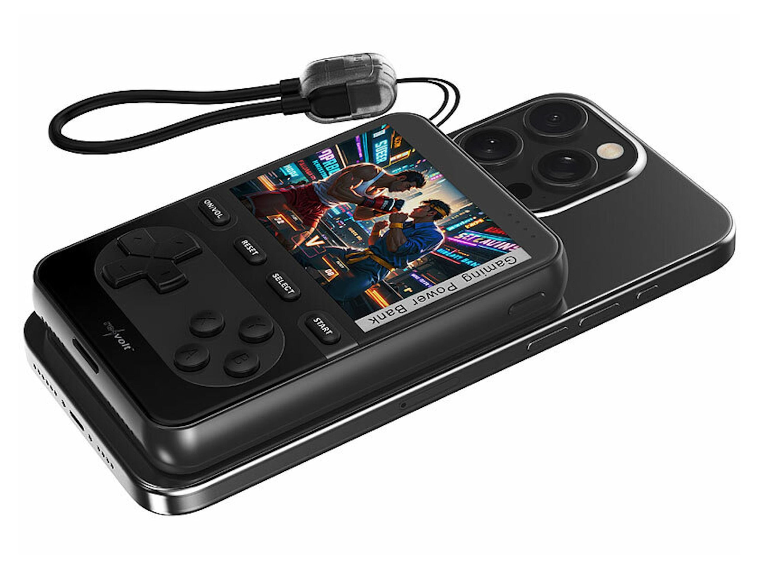 PB-810.ips: Gaming power bank can play 200 games and supports MagSafe