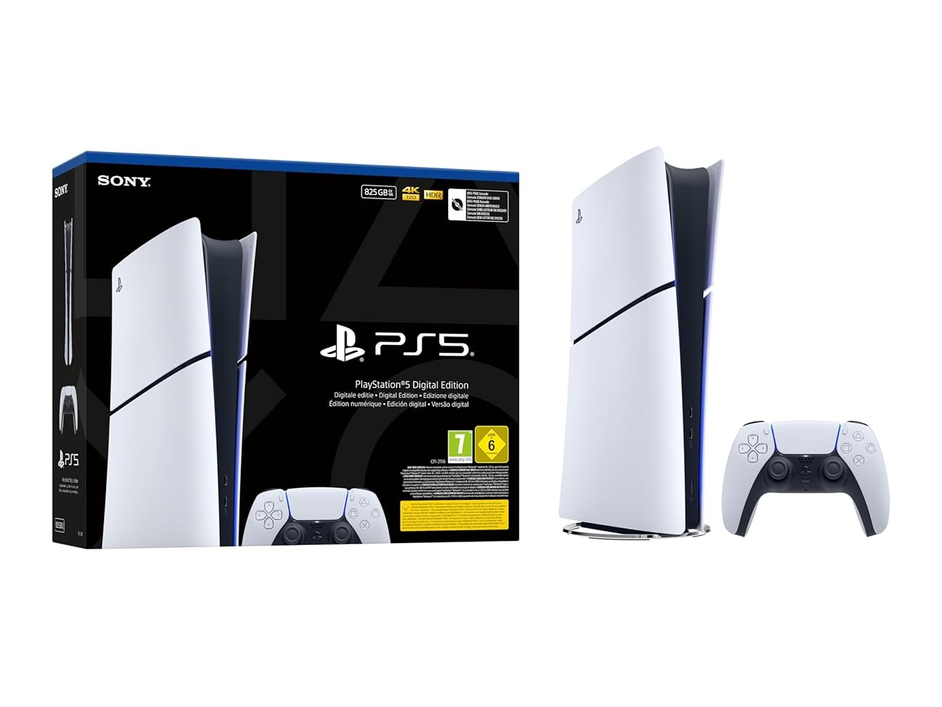 PlayStation 5 Digital with reduced storage lands in the US for $499, but Amazon still has the 1TB for the same price