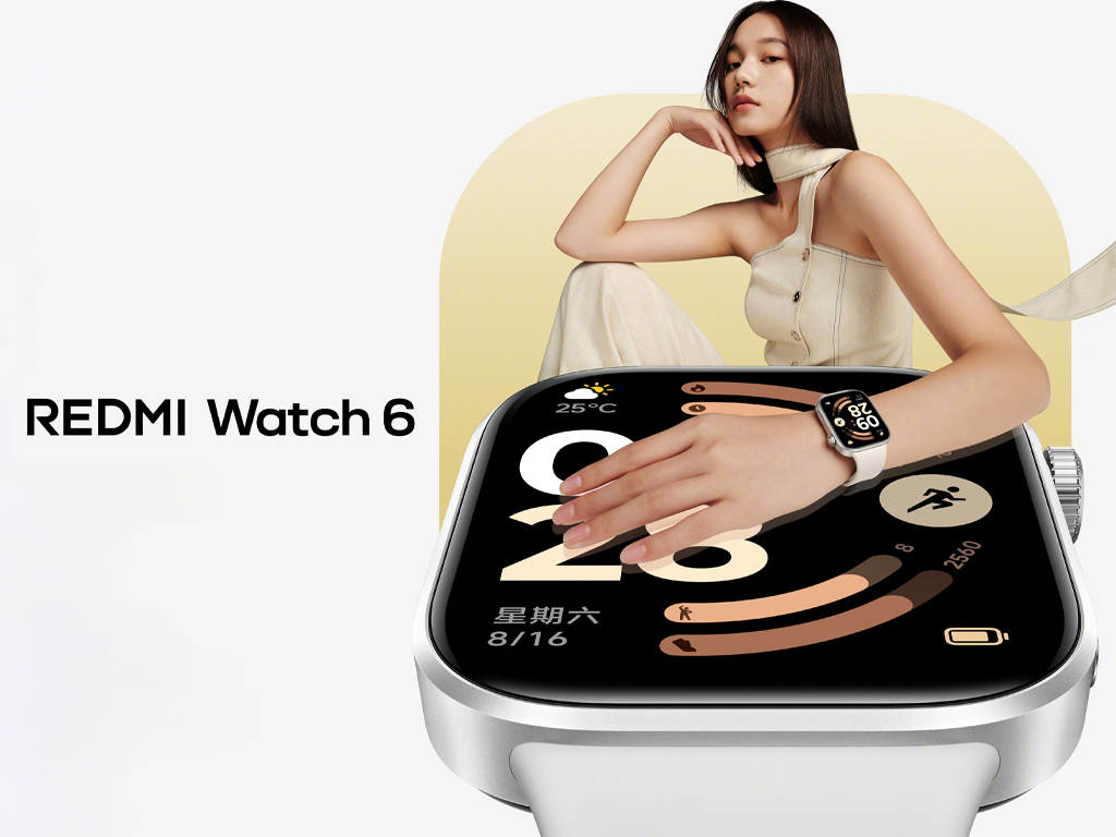 Xiaomi introduces Redmi Watch 6 with design tweaks over its last-gen affordable smartwatch