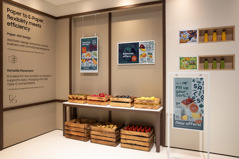 Samsung Showcases Colour E-Paper and AI Signage Solutions at ISE 2025 – Samsung Newsroom South Africa