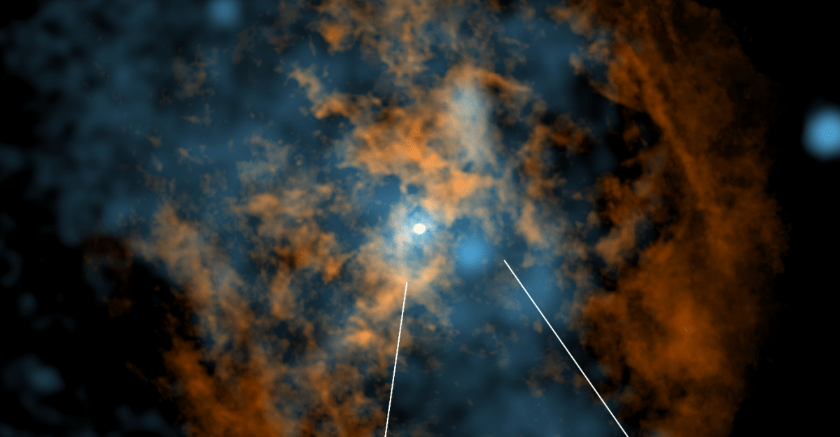 Scientists may have spotted ‘wind’ blowing from the Milky Way’s supermassive black hole.