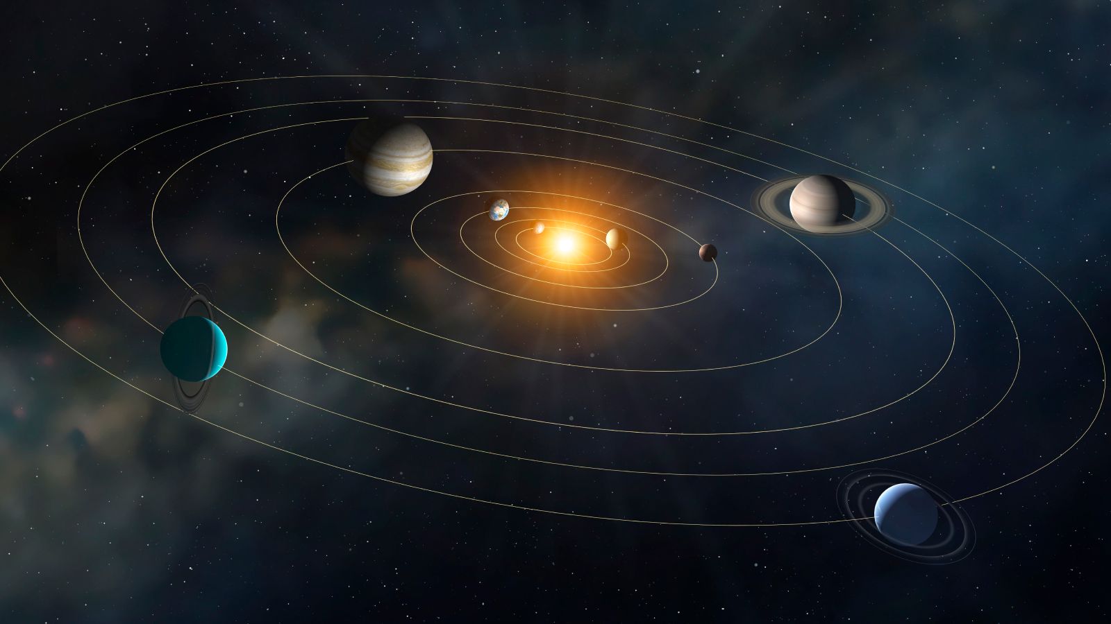 Which planets are the youngest and oldest in our solar system?