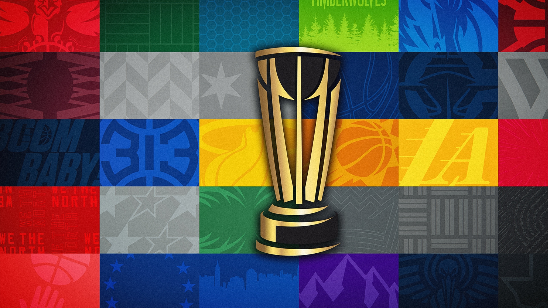 Behind the Emirates NBA Cup 2025 court designs with Victor Solomon