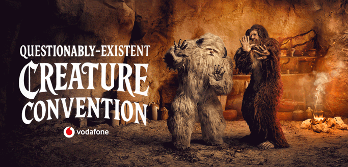 Vodafone gives the world’s most questionably-existent creatures a rude shock in new iPhone 17 Pro launch campaign via Thinkerbell – Campaign Brief