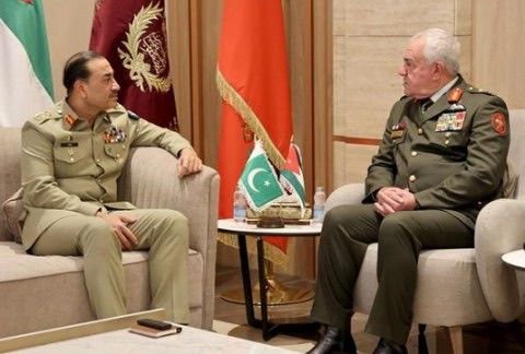 Pakistan, Jordan Reaffirm Defense Partnership as COAS Visits Amman