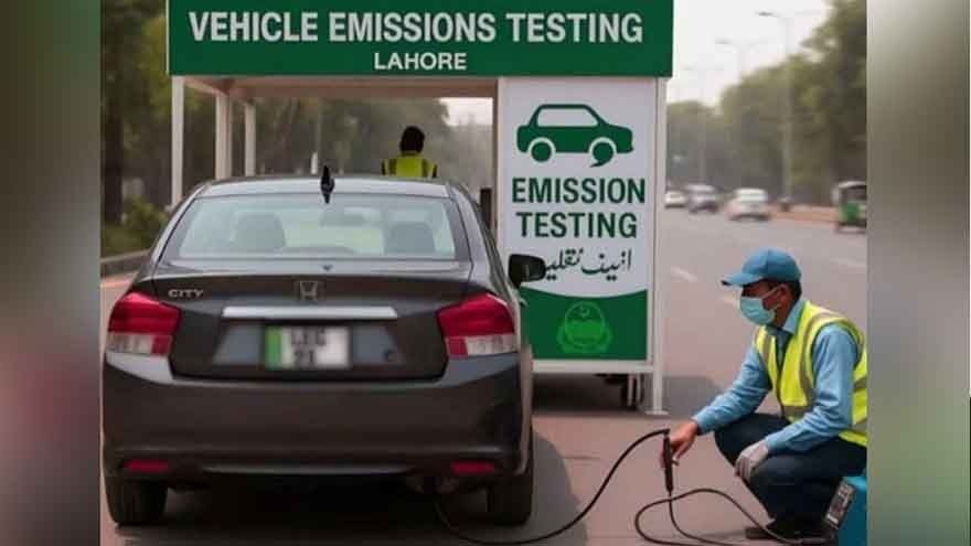 Punjab bans vehicles without green stickers