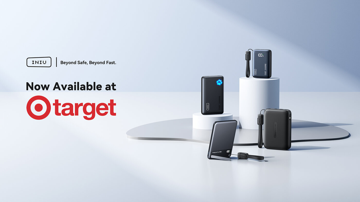 INIU Brings Fast, Reliable Portable Charging to Target