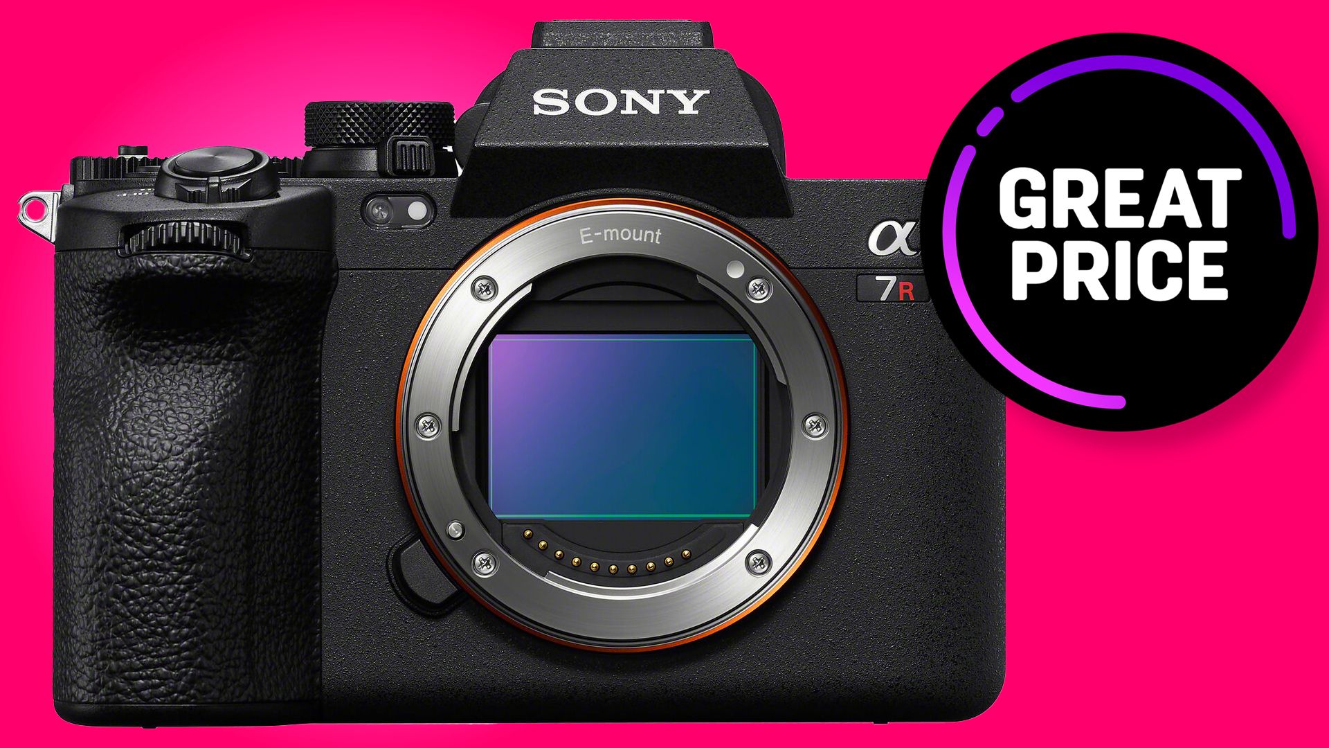 61 megapixel monster, the Sony A7R V slashed by $900