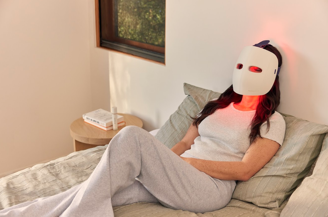 Therabody just introduced the TheraFace Mask Glo, which uses LEDs to reduce wrinkles
